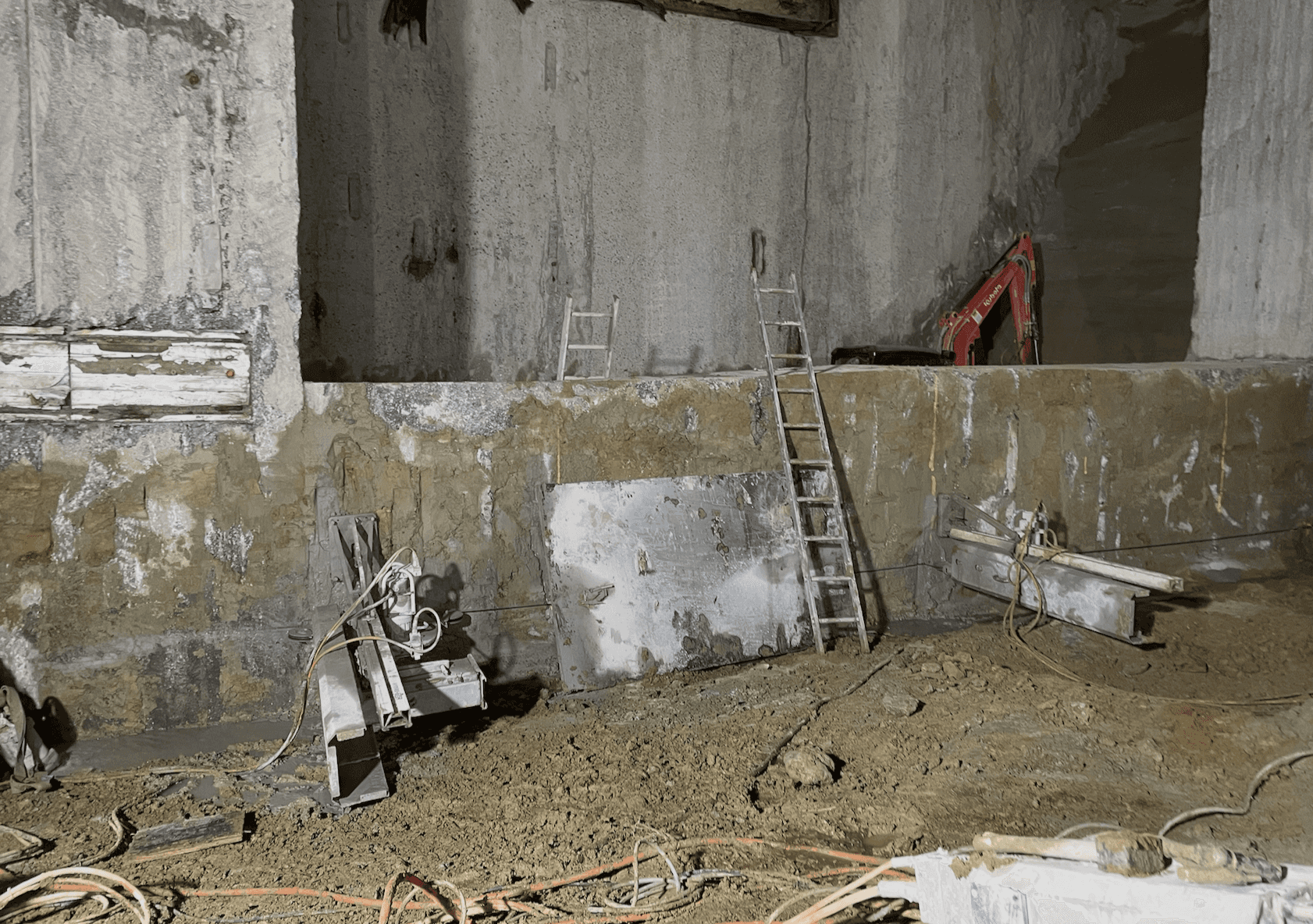 Großprojekte — Schlitzwandrückbau – 2